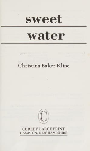 Tapa de Sweet water