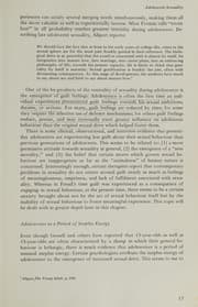 Tapa de Adolescence: some critical issues