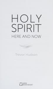 Tapa de Holy Spirit here and now