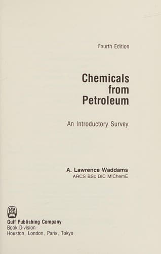 Tapa de Chemicals from petroleum