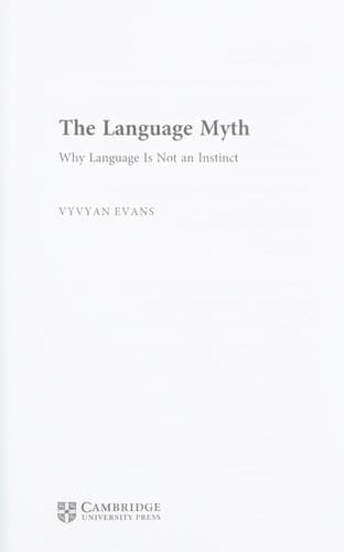 Tapa de Language Myth