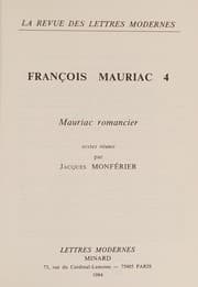 Tapa de François Mauriac