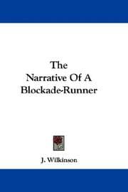 Tapa de The narrative of a blockade-runner