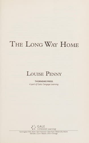 Tapa de The long way home