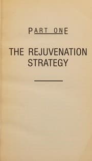 Tapa de The rejuvenation strategy