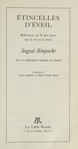 Tapa de Etincelles d'éveil
