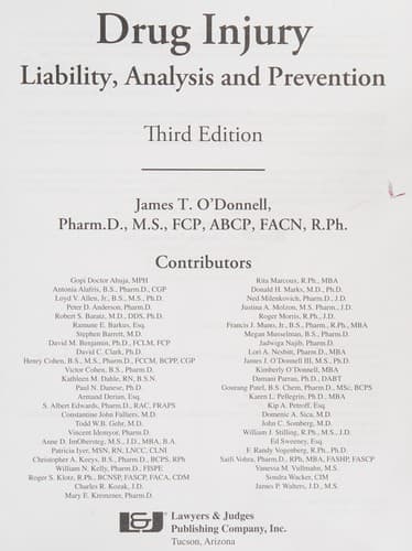 Tapa de Drug injury