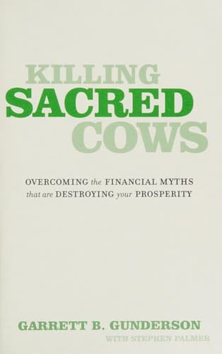 Tapa de Killing sacred cows
