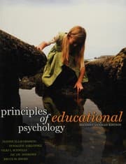 Tapa de Principles of educational psychology