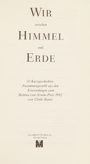 Tapa de Wir zwischen Himmel und Erde