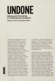 Tapa de Undone