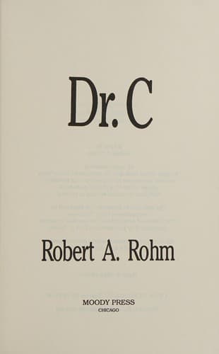 Tapa de Dr. C