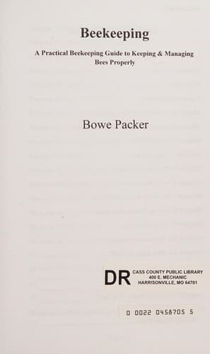 Tapa de Beekeeping
