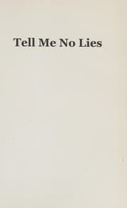Tapa de Tell Me No Lies