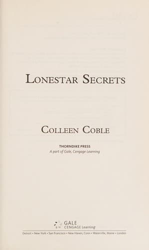 Tapa de Lonestar secrets