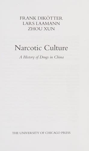 Tapa de Narcotic culture