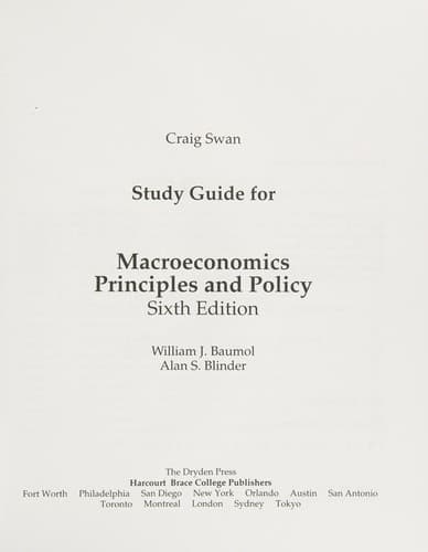 Tapa de Macroeconomics