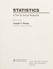 Tapa de Statistics