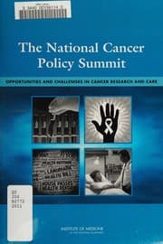 Tapa de The National Cancer Policy Summit
