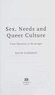 Tapa de Sex, needs and queer culture