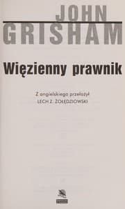 Tapa de Więzienny prawnik