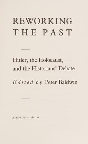 Tapa de Reworking the Past
