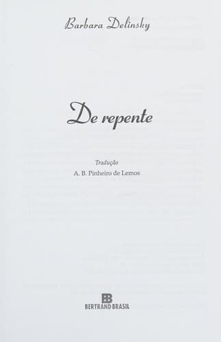 Tapa de De repente