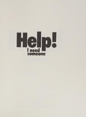 Tapa de Help!