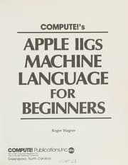 Tapa de Compute!'s Apple IIGS machine language for beginners