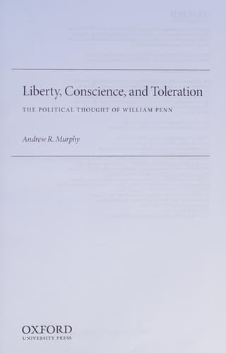 Tapa de Liberty, Conscience, and Toleration