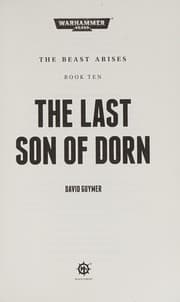Tapa de The last son of Dorn