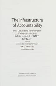 Tapa de The infrastructure of accountability