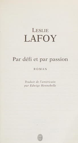 Tapa de Par défi et par passion