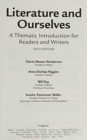 Tapa de Literature and ourselves