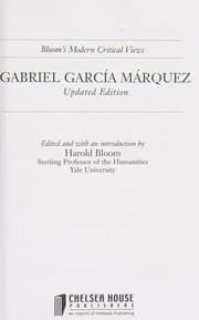 Tapa de Gabriel García Márquez