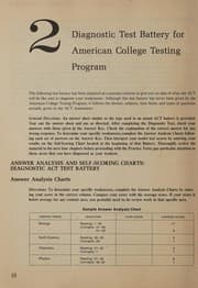 Tapa de Barron's how to prepare for the ACT, American College Testing Program