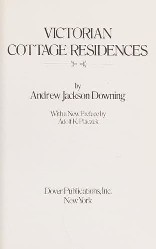 Tapa de Victorian cottage residences