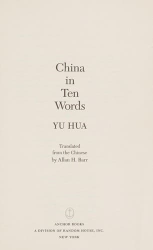 Tapa de China in ten words