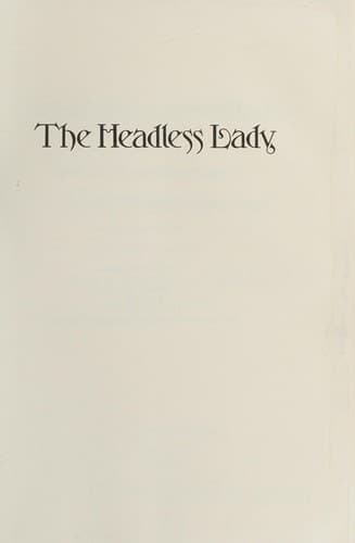Tapa de The headless lady