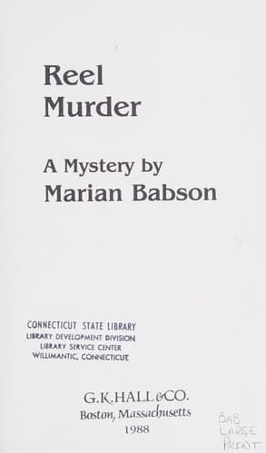 Tapa de Reel murder