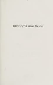 Tapa de Rediscovering Dewey