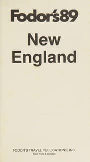 Tapa de Fodor's New England