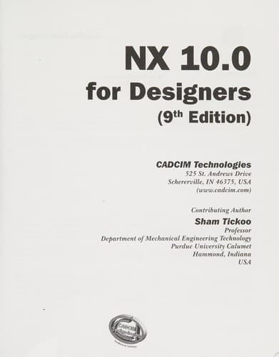 Tapa de NX 10.0 for designers