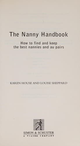 Tapa de The nanny handbook