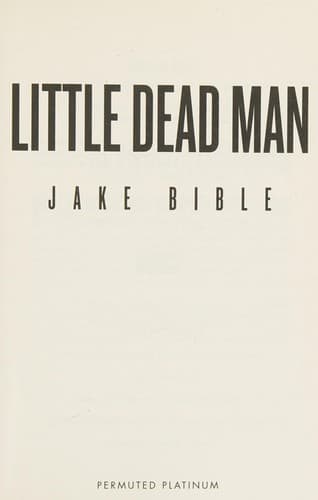 Tapa de Little Dead Man