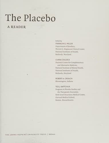 Tapa de Placebo