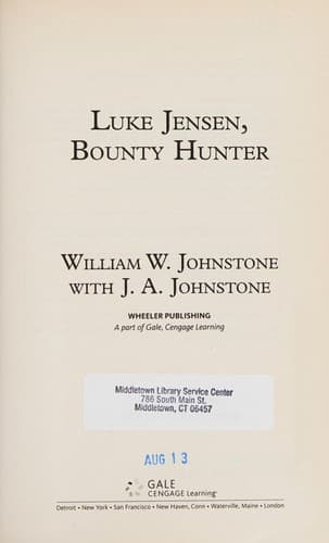Tapa de Luke Jensen, Bounty Hunter