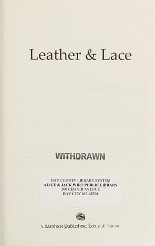 Tapa de Leather and Lace