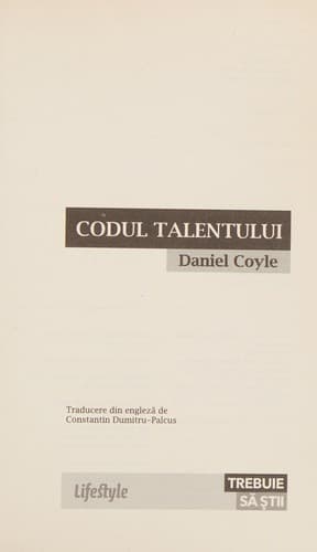 Tapa de Codul talentului