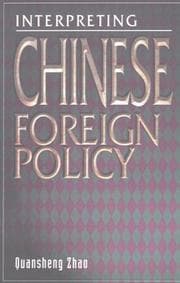 Tapa de Interpreting Chinese foreign policy